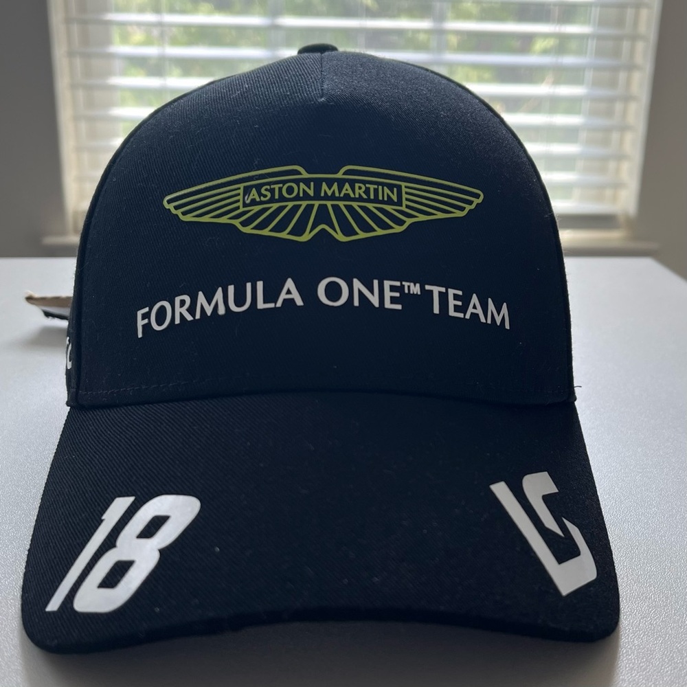 Aston Martin Aramco Cognizant Official Lance Stroll Hat